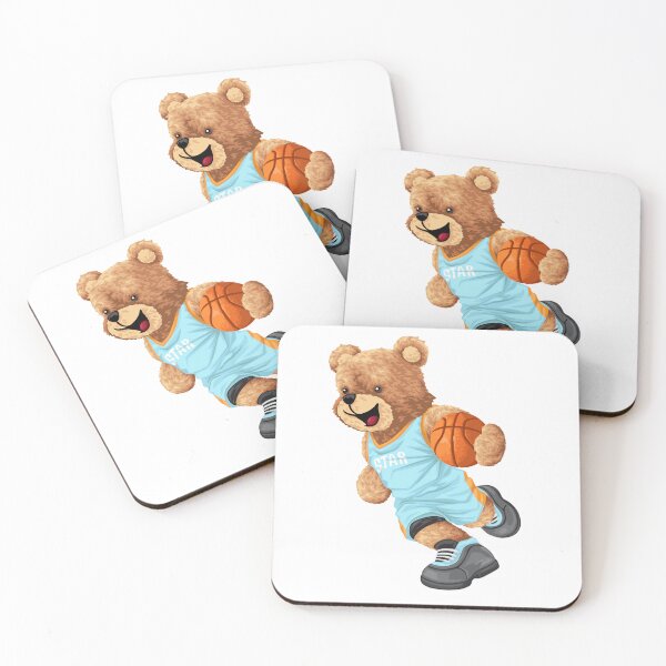 Item preview, Basketball Teddy Bear Player Action Pose designed and sold by Bhonard 21.