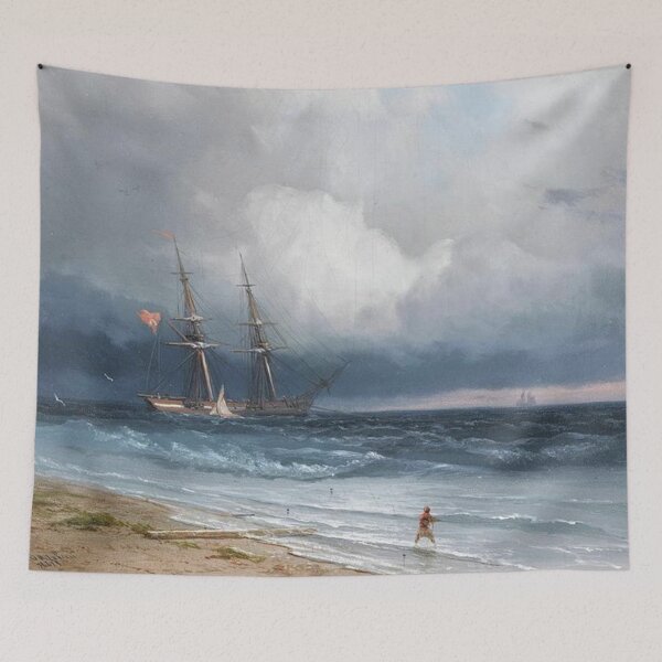 Item preview, Ship by the Shore designed and sold by SharonTheFirst.