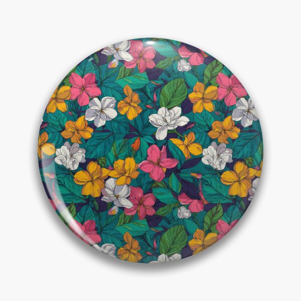 Item preview, Fragrant Gardenias Print  - Flower Garden Pattern  - Gift Ideas For Men designed and sold by RoyalStarsPatts.