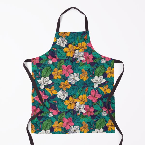 Item preview, Fragrant Gardenias Print - Flower Garden Pattern - Gift Ideas For Men designed and sold by RoyalStarsPatts.