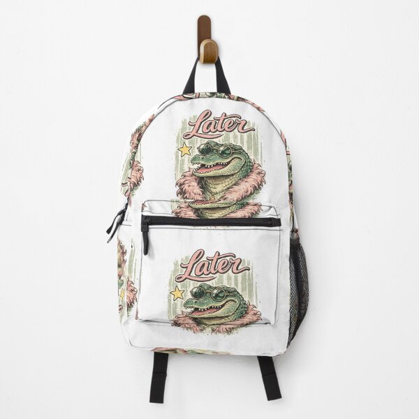 Item preview, Funny Alligator Aesthetic – Later Gator Vintage Style Design designed and sold by DoodloraStudio.