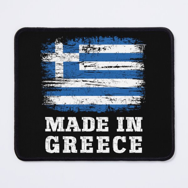 Item preview, Made In Greece Distressed Flag Heritage Pride designed and sold by Dmetalx Art Apparel.