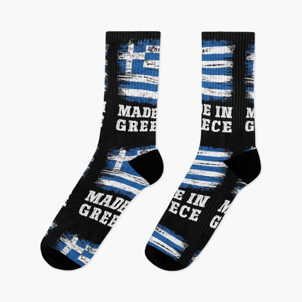 Item preview, Made In Greece Distressed Flag Heritage Pride designed and sold by Dmetalx Art Apparel.
