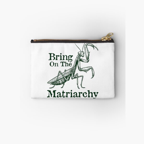 Item preview, Bring On The Matriarchy Feminist Praying Mantis designed and sold by gunaone-design.