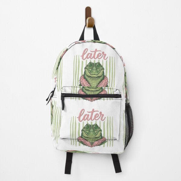Item preview, Later Gator – Funny Alligator Meme Vintage Retro Aesthetic Design designed and sold by DoodloraStudio.