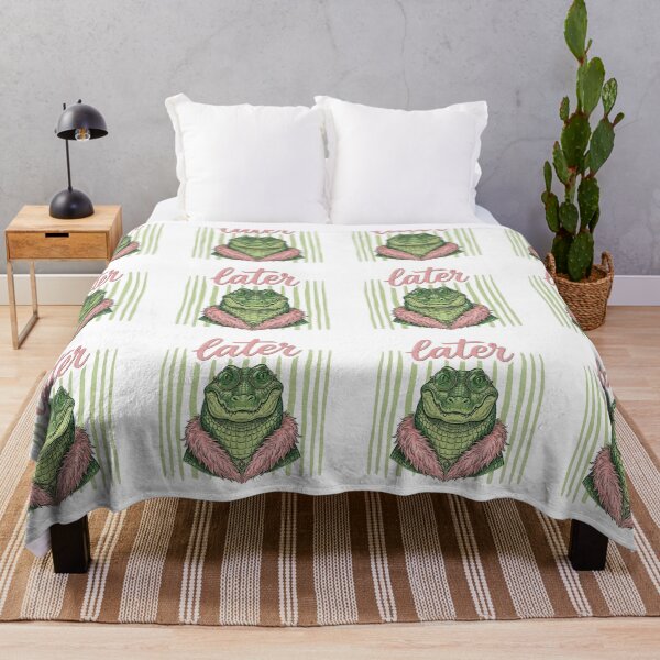 Item preview, Later Gator – Funny Alligator Meme Vintage Retro Aesthetic Design designed and sold by DoodloraStudio.