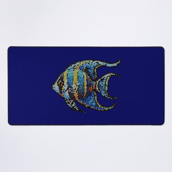 Item preview, Angelfish Dot Art Mosaic designed and sold by MSBM Designs.