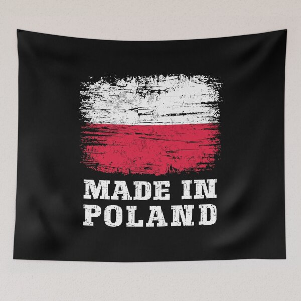 Item preview, Made In Poland Distressed Flag Heritage Pride designed and sold by Dmetalx Art Apparel.