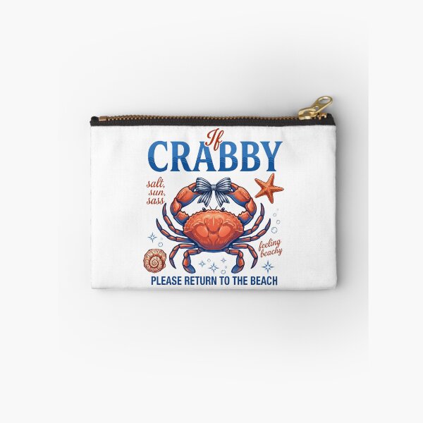 Item preview, If Crabby Please Return To The Beach T-Shirt | Funny Cranky Crab Summer Vacation Gift | Salty Sun Sassy Marine Life Design designed and sold by Shivartdesign36.