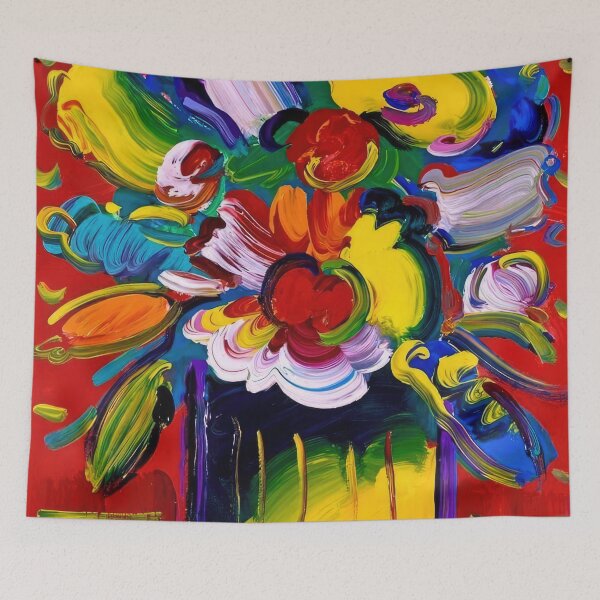 Item preview, peter max (19) - Peter Max Style Psychedelic Pop Art — Bold Colors Cosmic Retro 60s Print designed and sold by KirstenShShop.