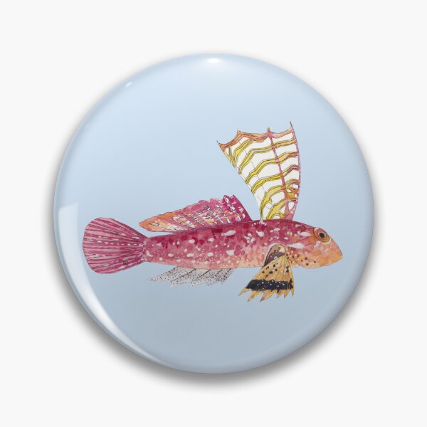 Item preview, RUBY RED DRAGONET-Synchiropus Sycorax designed and sold by BEATRIZ ABAITUA.