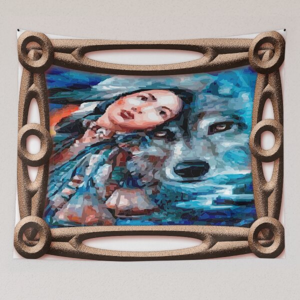 Item preview, fwc 0546 Native American designed and sold by fred chiea.
