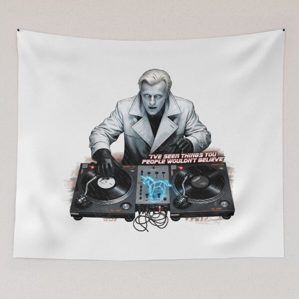 Item preview, Roy Batty DJ Blade Runner Parody designed and sold by TshirtsOnline-.