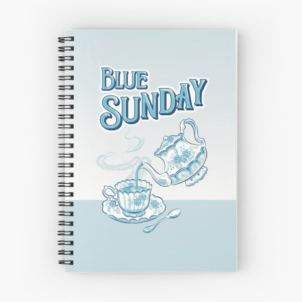 Item preview, Blue Sunday title & tea designed and sold by operamariposa.