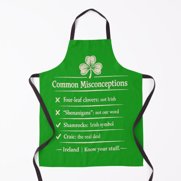 Item preview, Irish Shamrock Not Four Leaf Clover — Craic Not Shenanigans designed and sold by CELTIC-DESIGNS.