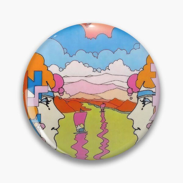 Item preview, peter max (21) - Peter Max Style Psychedelic Pop Art — Bold Colors Cosmic Retro 60s Print designed and sold by KirstenShShop.