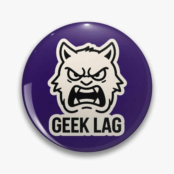 Item preview, LAG – Relatable Gamer Rage Minimalist Sticker designed and sold by MerlinWear.