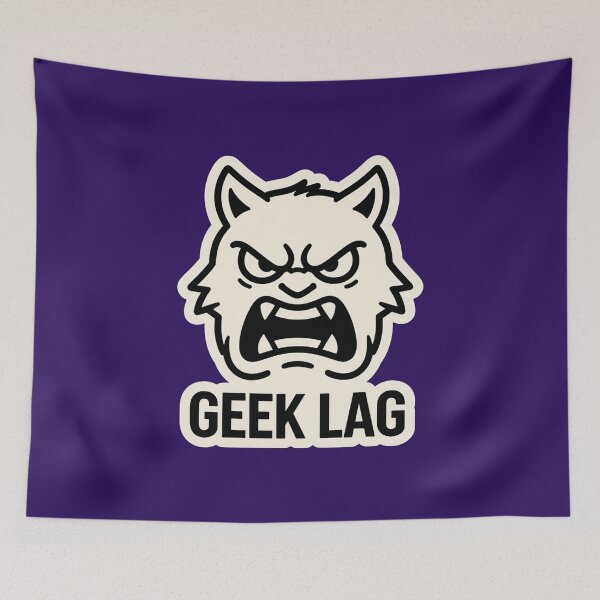 Item preview, LAG – Relatable Gamer Rage Minimalist Sticker designed and sold by MerlinWear.