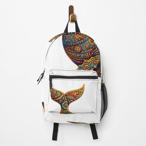 Item preview, Ocean Whale Zentangle Art Design designed and sold by Zaru Zentangle Studio.
