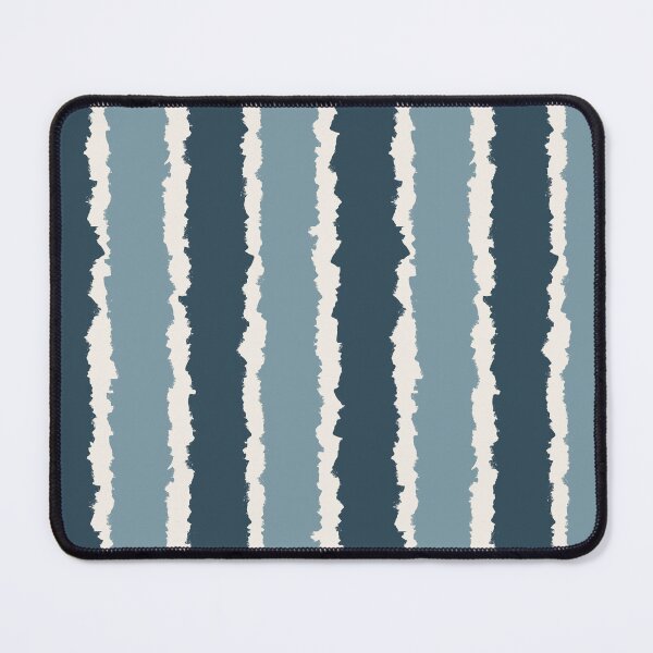 Item preview, Slate & Indigo Organic Hand-Painted Stripes designed and sold by DapperStudioByL.