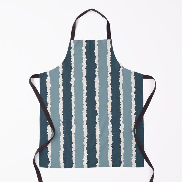 Item preview, Slate & Indigo Organic Hand-Painted Stripes designed and sold by DapperStudioByL.