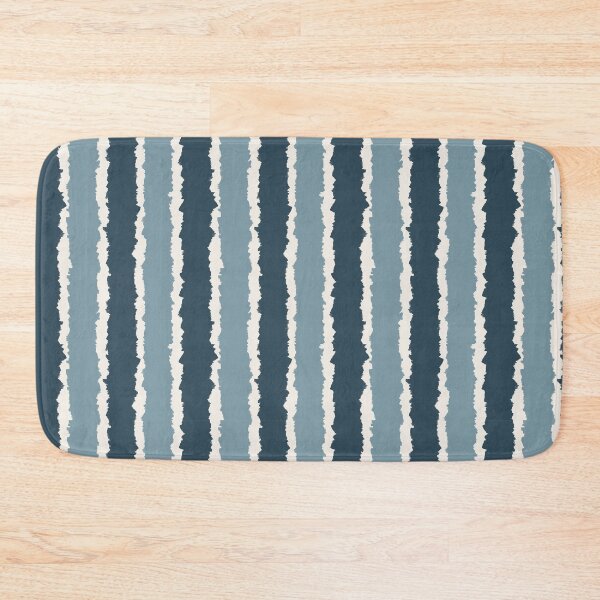 Item preview, Slate & Indigo Organic Hand-Painted Stripes designed and sold by DapperStudioByL.