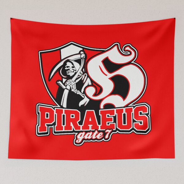 Item preview, Piraeus Ultras Gate 7  designed and sold by canvasriddle.