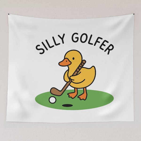 Item preview, Golf Silly Goose Golfer designed and sold by gunaone-design.