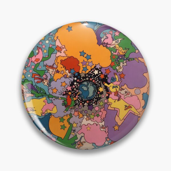 Item preview, peter max (25) - Peter Max Style Psychedelic Pop Art — Bold Colors Cosmic Retro 60s Print designed and sold by KirstenShShop.