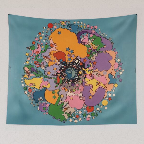 Item preview, peter max (25) - Peter Max Style Psychedelic Pop Art — Bold Colors Cosmic Retro 60s Print designed and sold by KirstenShShop.