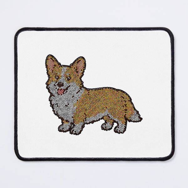 Item preview, Corgi Dot Art Mosaic designed and sold by MSBM Designs.