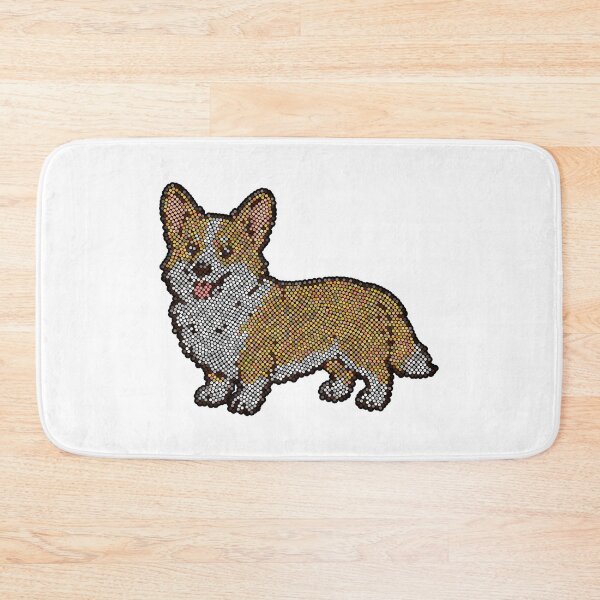 Item preview, Corgi Dot Art Mosaic designed and sold by MSBM Designs.