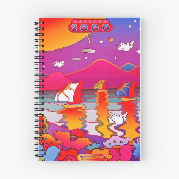 Item preview, peter max (26) - Peter Max Style Psychedelic Pop Art — Bold Colors Cosmic Retro 60s Print designed and sold by KirstenShShop.
