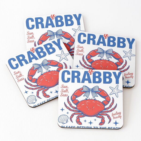 Item preview, If Crabby Please Return To The Beach T-Shirt  Funny Salty Sun Sassy Crab Humor  Summer Vacation Gift designed and sold by Shivartdesign36.