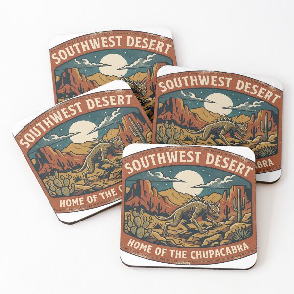Item preview, Southwest Desert – Home of the Chupacabra designed and sold by ElNiro.