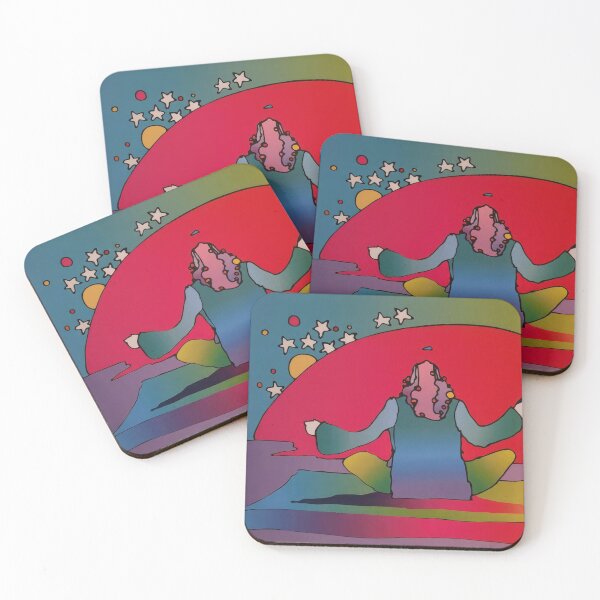 Item preview, peter max (3) - Peter Max Style Psychedelic Pop Art — Bold Colors Cosmic Retro 60s Print designed and sold by KirstenShShop.