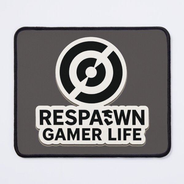 Item preview, RESPAWN – Gamer Life Minimalist Sticker designed and sold by MerlinWear.