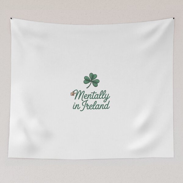 Item preview, Mentally in Ireland Shirt Funny Travel Lover Gift designed and sold by SHop25souka.
