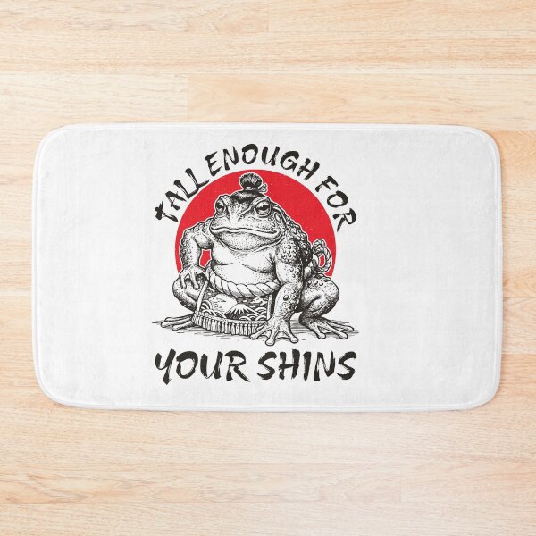 Artikelvorschau, Groß genug für deine Schienbeine – Lustiger Frosch-Sumo-Ringer-Humor entworfen und verkauft von gunaone-design.