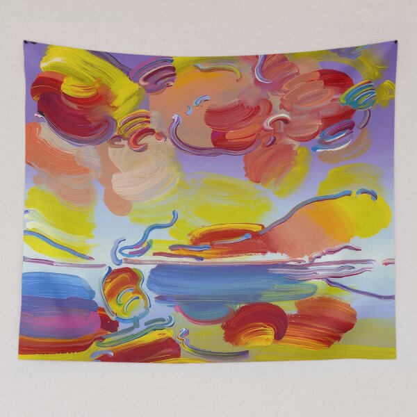 Item preview, peter max (35) - Peter Max Style Psychedelic Pop Art — Bold Colors Cosmic Retro 60s Print designed and sold by KirstenShShop.