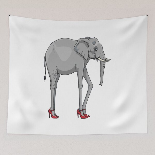Item preview, ELEFUNNY designed and sold by Cosmic Pop Lab.