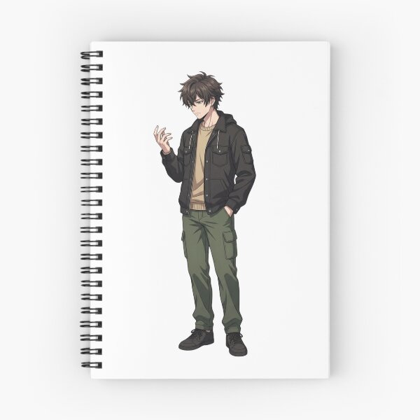 Item preview, KAIRO Thinking Pose Anime Streetwear | Aesthetic Urban Character Art designed and sold by Brightstudio00.