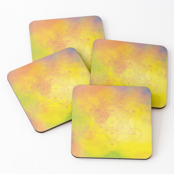 Item preview, ✨ Metatron's Cube – Golden Light & Solar Power designed and sold by Herami.