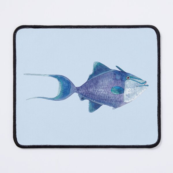 Item preview, REDTOOTH TRIGGERFISH-Odonus niger designed and sold by BEATRIZ ABAITUA.