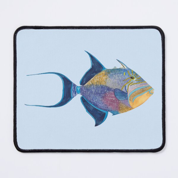Item preview, QUEEN TRIGGERFISH-Balistes vetula designed and sold by BEATRIZ ABAITUA.