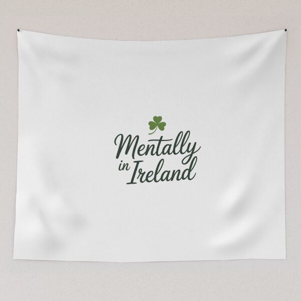 Item preview,  Mentally in Ireland Shirt Funny Travel Lover Gift designed and sold by SHop25souka.