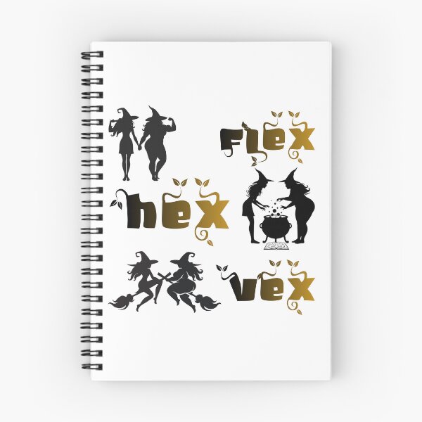 Item preview, Flexing, Hexing and Vexing | Body Solidarity Fat and Thin Witches designed and sold by dickensign.