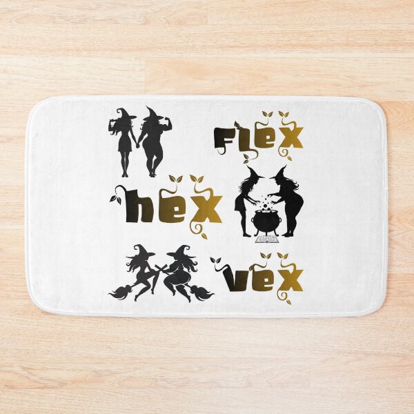 Item preview, Flexing, Hexing and Vexing | Body Solidarity Fat and Thin Witches designed and sold by dickensign.