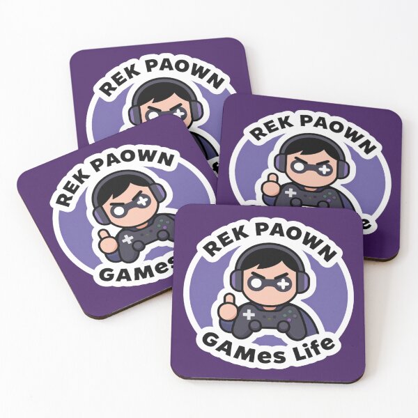 Item preview, Respawn Game Life – Minimalist Gamer Quote Sticker designed and sold by MerlinWear.