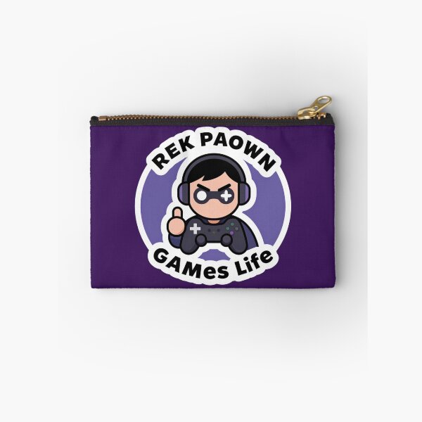 Item preview, Respawn Game Life – Minimalist Gamer Quote Sticker designed and sold by MerlinWear.